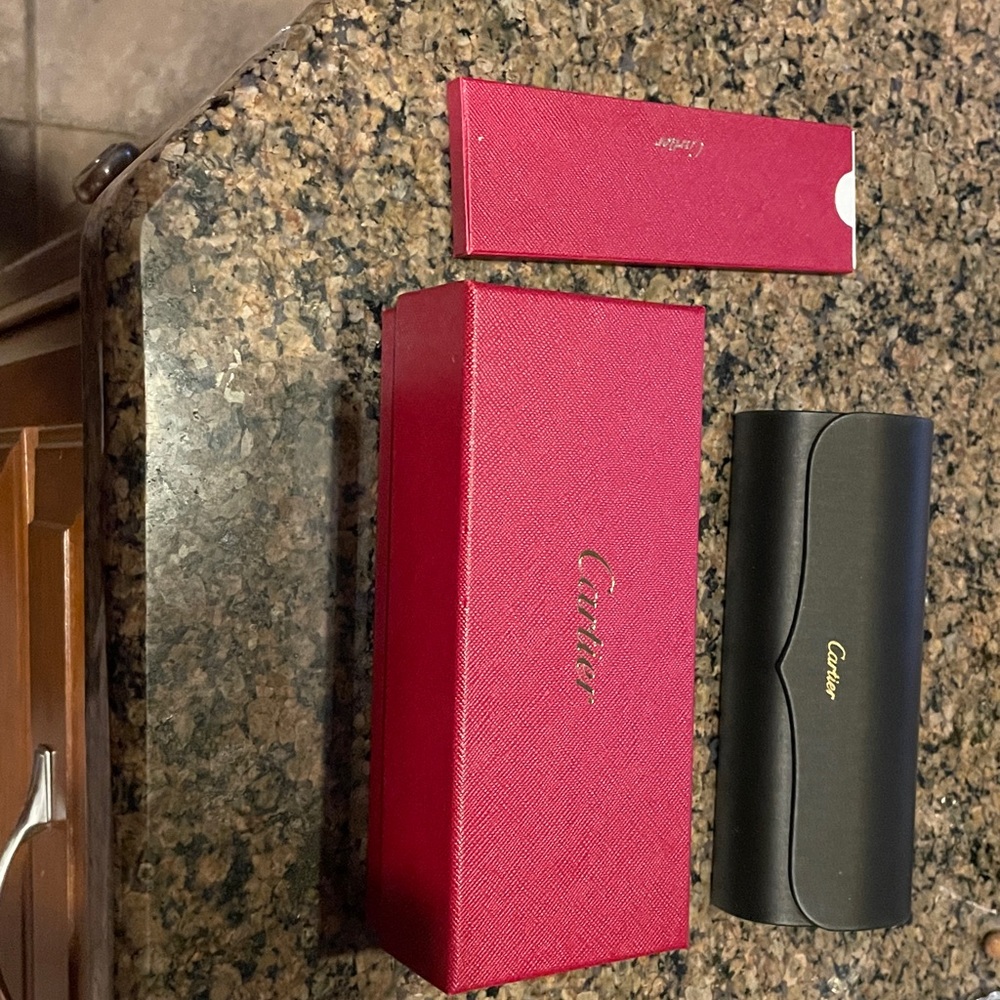 Cartier Panthere Sunglasses with Gold Frame New - Picture 7 of 8